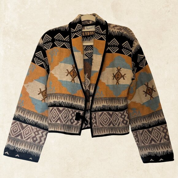 Vintage Western Tapestry Jacket - Picture 1 of 5